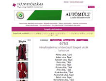 Tablet Screenshot of 6753.iranyitoszama.hu